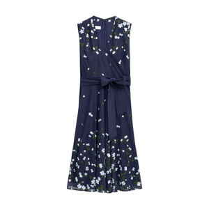 Hobbs London Aria Floral Embroidered Dress